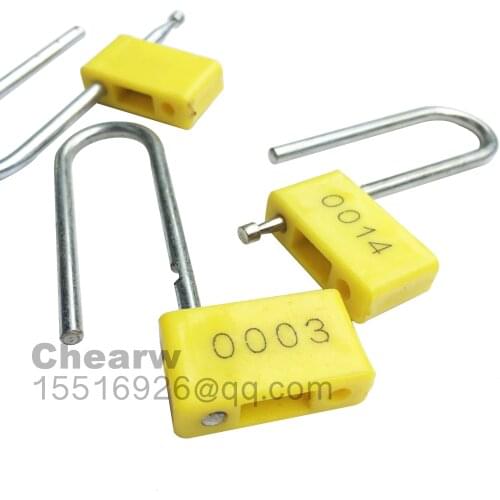 10pcs High quality padlock disposable Lock Meter Seal zhengcheng seal