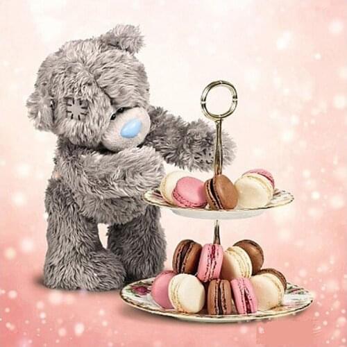 5D DIY Diamond Painting Teddy Bear Diamond Mosaic Full Round/Square Drill Cartoon Diamond Embroidery Picture Of Rhinestone Gift