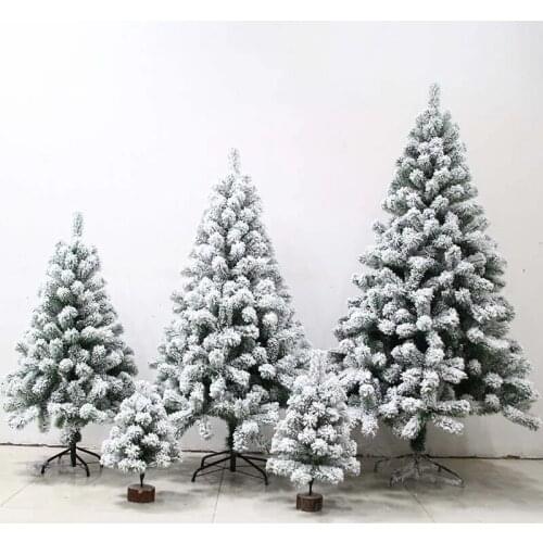 White Christmas Tree Home Decoration Ornaments PVC Christmas Tree Christmas Decoration Children New Year Holiday Party Gift