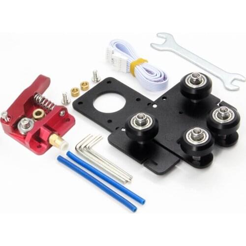 Upgrade Direct Single Gear Extruder Support Kit, Easy Print Flexible Filament for Ender 5 /Ender 5 Pro /Ender 5 Plus 3D Printer