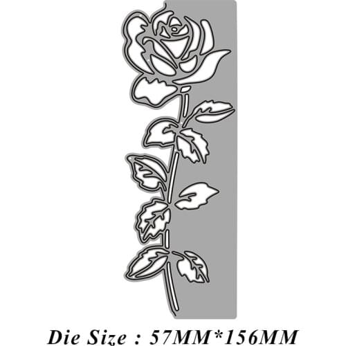 Envelope Rose Flower Lace 2021 Metal Cutting Dies Cut Die Mold Card Scrapbooking Paper Craft Knife Mould Blade Punch Stencils