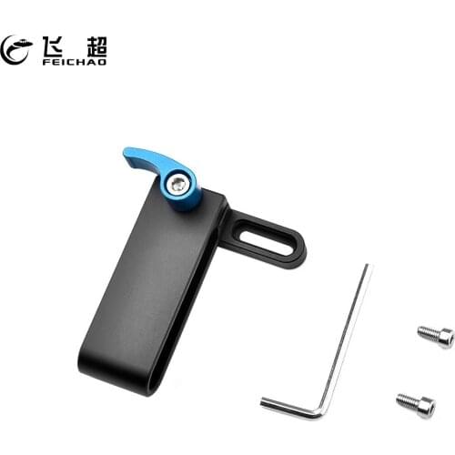 FEICHAO HDD Mount Bracket SSD Holder T5 SSD Card Mount Clamp for Blackmagic Pocket Cinema Camera BMPCC 4K & 6K Camera Cage Rig