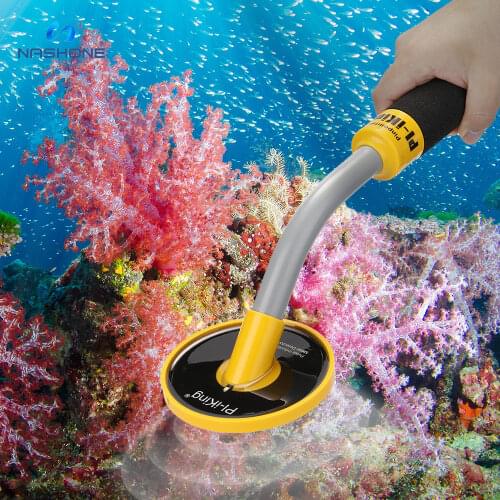Metal Detector Gold Underwater Metal Detector Waterproof Pi Iking 750 100Feet/30M Gold Finder Detector Hand Held Metal Detector