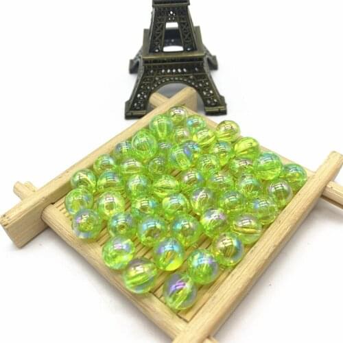 New 8mm 50pcs AB Round Spacer Loose Beads DIY Jewelry Making Necklace Bracelet Earring Accessories#02