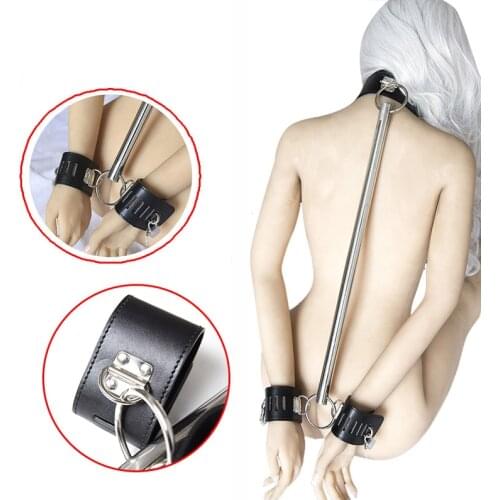 Fun Sex Games Adults Products Bondage Gear Spreader Bar Bdsm Set Collar Handcuffs Adult Toys Restraints Sex Toys for Couples