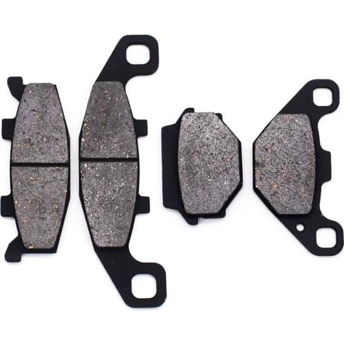 Motorcycle Front Rear Brake Pads For Kawasaki KLE 250 1995-01 KLE 500 91-07 ZR 250 Ballus ZR250 ZZR EX ZZR250 EX250 90-02 GPZ500