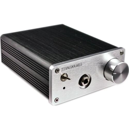 TIANCOOLKEI JRC4580DD 4 opamp DIY Professional headphone amplifier board Sound quality is better than lehmann SOLO headphone amp