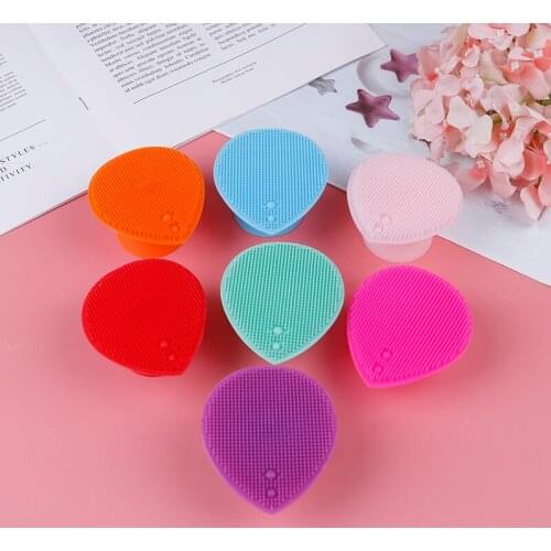 1PCS Silicone face Cleansing Brush Wash Pad Face Exfoliating Blackhead Tool Face Skin Care Tool