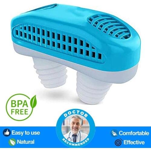 Silicone anti snoring Nasal Dilators Anti Snore Nose Clip Sleep Tray Sleeping Aid Apnea Guard Night Device