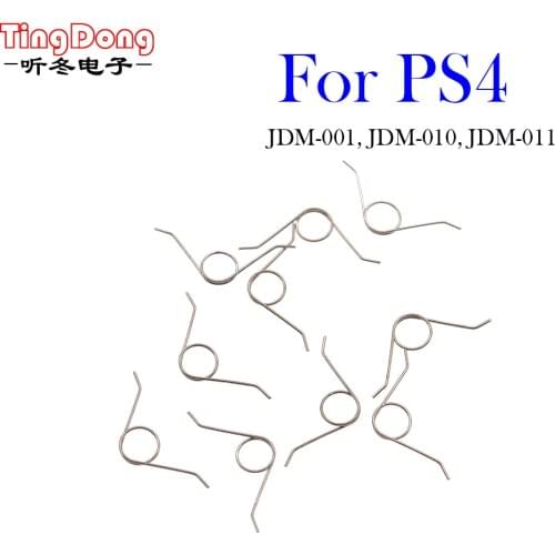 TingDong 100pcs Controller Spring L2 R2 Trigger Button Replacement Fix for ps4 controller