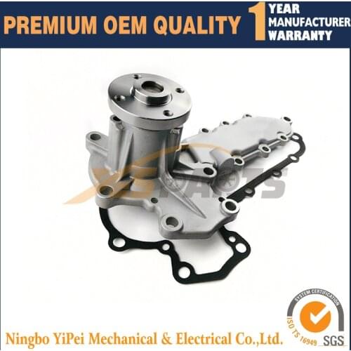 Water Pump 25-15568-00SV for Kubota V1702 V1902 V2203 D1402 Engine With Gasket