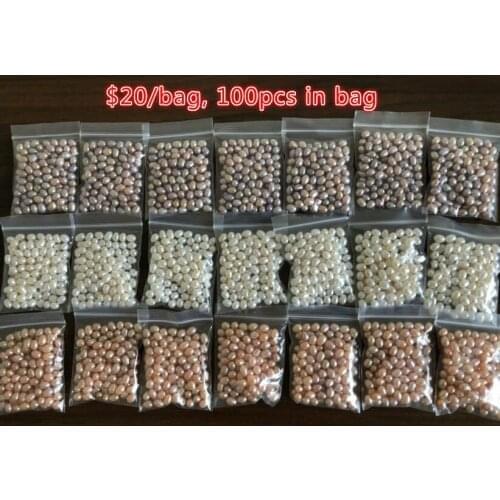 Natural Color Loose Rice Pearl Bulk Price Freshwater Pearls for Oyster 3 Colors Available White/Pink/Lavender High Quality P2
