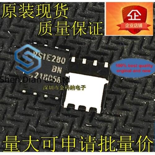 10pcs 100% orginal new in stock Imported RS1E280 RS1E280BN Imported MOS tube chip QFN-8