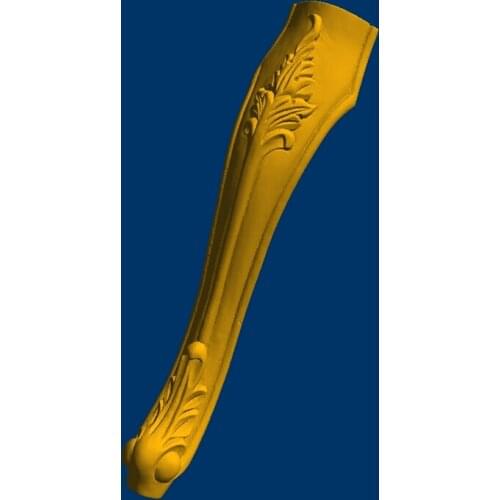 3D model for cnc/3D printers in STL file format sofa/table legs Furniture Leg--94
