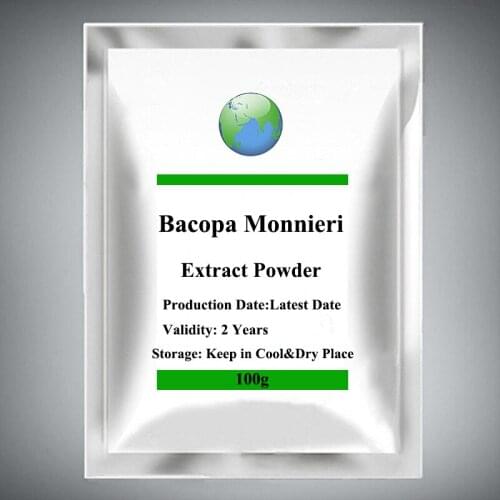 50:1 BACOPA MONNIERI STANDARDIZED EXTRACT POWDER 100-1000G 50% BACOSIDES FOR MEMORY BOOST (FALSE PURSLANE)