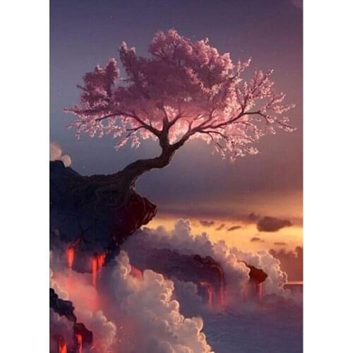 5d Full Drill Diamond Painting Cross Stitch Diamond Embroidery Tree Hobbies And Crafts Pictures Of Crystals Diamond Mosaic