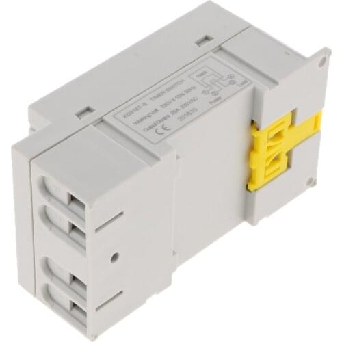 7 Days 24hrs Programmable MINI TIMER SWITCH Time Relay Load High Power 220V