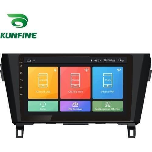 Octa Core Android 10.0 Car DVD GPS Navigation Player Deckless Car Stereo for Nissan Qashqai 2016 2017 X-Trail 2014 2015-2018