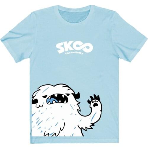 SK8 The Infinity Anime T-Shirt Men Cotton Langa Snowman Clothes Tops Tees Camiseta Camiseta