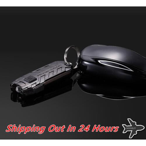 Top Sales NITECORE Tube Pocket Flashlight Waterproof Portable Light Micro-USB Rechargeable EDC Mini Light Weight 10Color KeyLamp