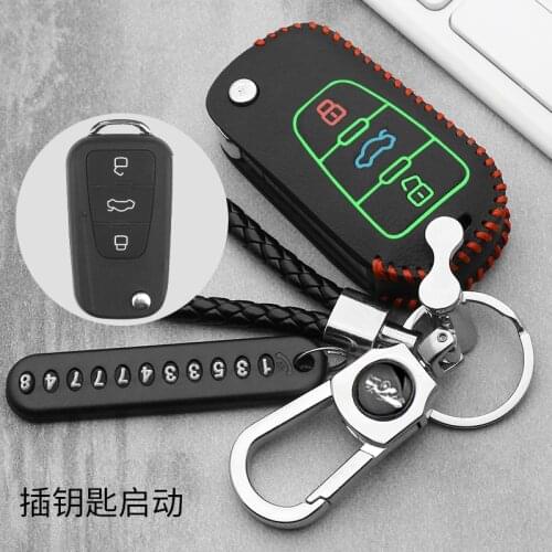 Leather 3 Button Folding Remote Key Shell Fob For Roewe MG5 MG7 MG GT GS 350 360 750 W5 Replacement Case Cover