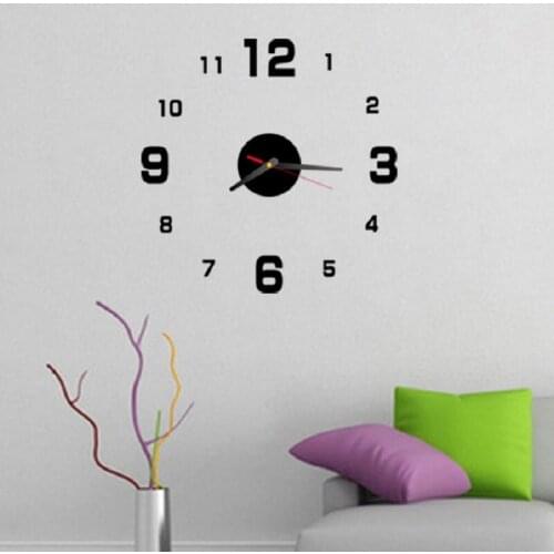 Creative Diy Wall Clock Acrylic Watch Wall Clock European And American Simple Living Room Wall Hanging Wall Clock CB4229/10