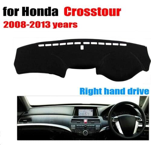 Car dashboard covers For HONDA Crosstour 2008 to 2013 Right hand drive dashboard mat dashmat car Instrument platform accessories