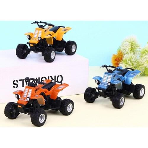 Diecast Beach Motorcycle Model Shockproof Inertial Sliding Car Kids Boy Birthday Toy Gift