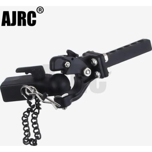 RC Metal Trailer Hook Connector Coupler For 1/10 RC Crawler Car Traxxas TRX4 Bronco RC4WD D90 Axial SCX10 90046 JIMNY TRX-6 G63