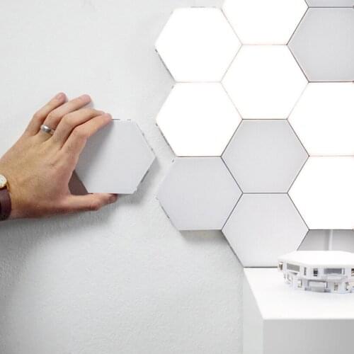 Nordic LED Night Lights for Home Decor Quantum Modular Touch Light Touch Sensitive Lighting Children Bedroom Light Magnetic Lamp