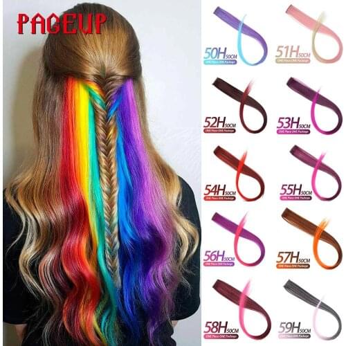 Накладные искусственные волосы PAGEUP China At AliExpress