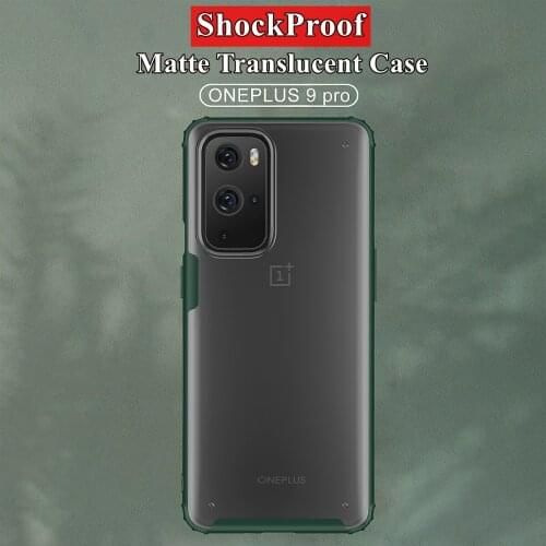 Transparent Phone Coque For OnePlus 9 8 7T Pro 8T Matte Skin ShockProof Silicone Shell Case Cover For One Plus 8 Nord N10 N100
