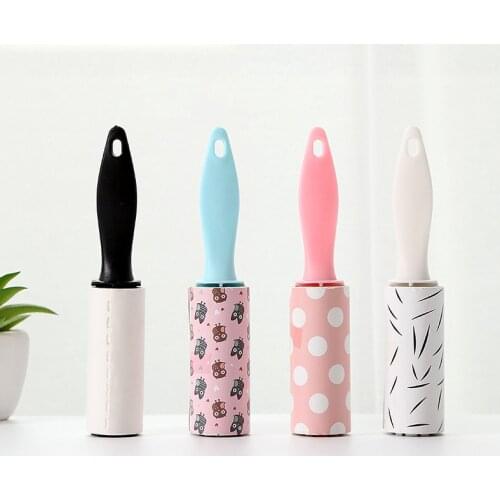 Cloth Lint Roller Stickler Removable Wool Roller Mini Paper Dust Collector Pet Hair Remover Cleaning Brush Tool For Pet Cloth