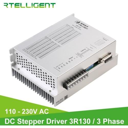 Rtelligent 3 Phase 220V AC Nema 42 Digital Stepper Motor Driver Stepper Driver AC Motor Driver for CNC Kit Mechanical machine