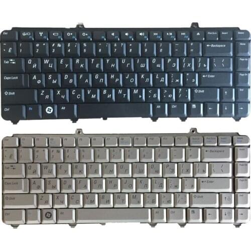 Russian Silver/Black FOR DELL 1420 1400 PP22L 1318 1545 PP29L 1520 1525 PP26L 1521 1526 PP14L PP41L M1530 Laptop Keyboard RU