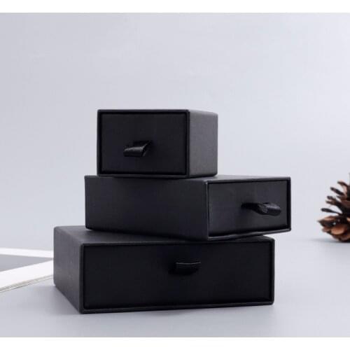 Jewelry Packaging Gifts Boxes for Jewellery Ring Earring Bracelet Necklaces Display Box Drawer Fashion Wedding Jewelry Packing