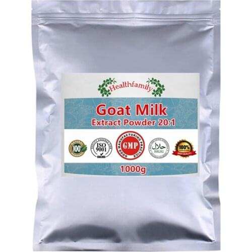 High Quality Goat Milk Extract Powder 20:1,Skin Whitening Antioxidants Freckle,Reduce Melanin,Face Body Glitter Makeup Powder