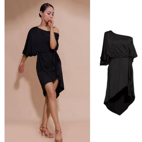 Latin Dance Dress For Women Summer Dress Ballroom Practice Wear Lyrical Dance Costume Salsa Dance Outfit Tap Dancewear DL7331