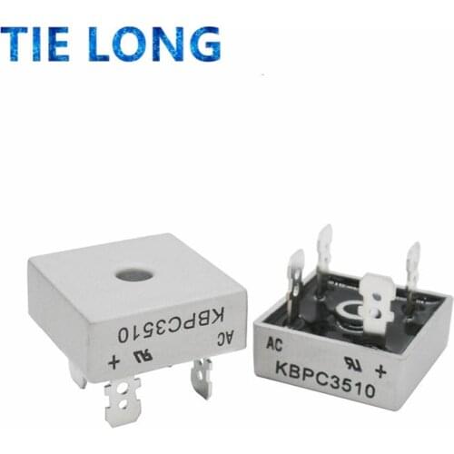 1PCS/LOT KBPC3510 35A 1000V Diode Bridge Rectifier Original