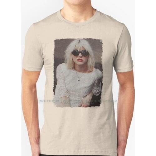 Courtney Love - - Shades 1991 Pretty On The Inside Hole Band Shades T Shirt 100% Pure Cotton Courtney Love Hole 90s Shades Queen