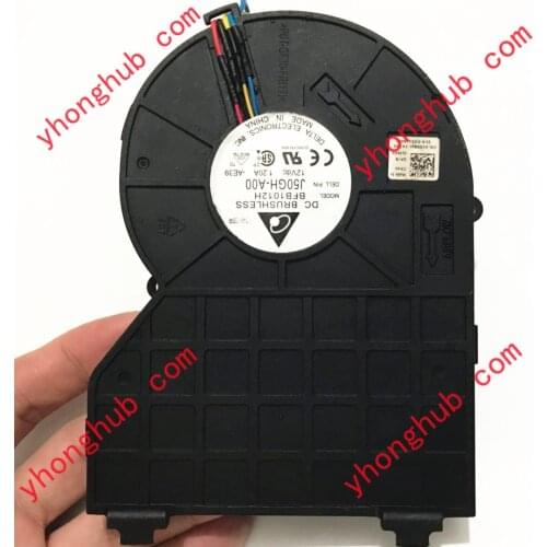 Detla Electronics BFB1012H J50GH-A00 AE39 DC 12V 1.20A 128x98x25mm Server Cooling Fan
