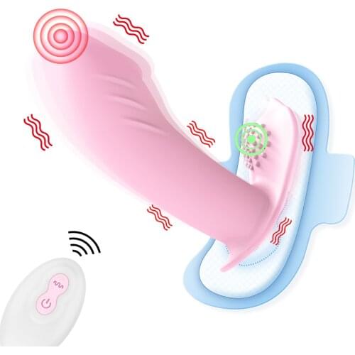Butterfly Wearable Panties Dildo Vibrators Wireless Remote Control Sex Toys for Women G Spot Clitoris Stimulator Vagina Orgasm