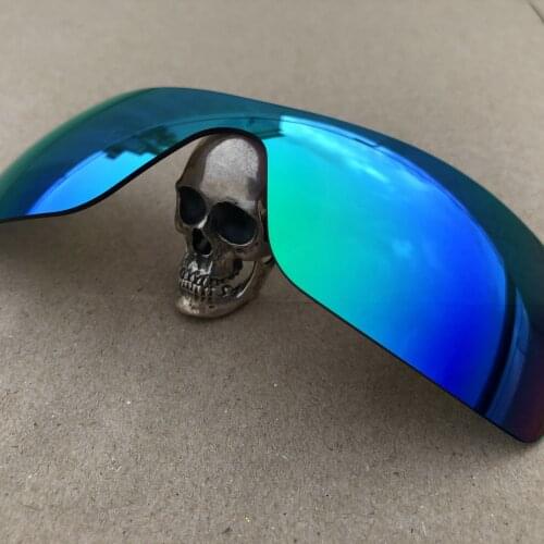 Firtox True Polarized Enhanced Replacement Lenses for-Oakley Antix Sunglass (Lens Only)-Green Mirror