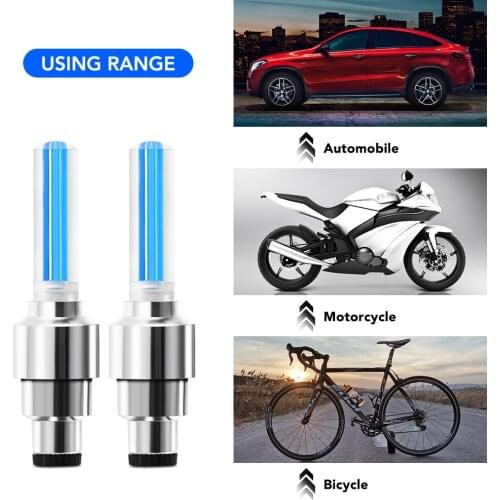 Car Wheel Tire Valve LED Light Decorative Cap for Ford Focus 2 3 Fiesta Mondeo Kuga Citroen C4 C5 Skoda Octavia Rapid