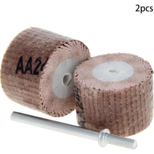 New 2/5/8pcs Φ20*16 Flap Wheels With A Shank 3mm Connecting Rod Alumina Grit 80/120/180/240/320/400/600 Louver Grinding Head