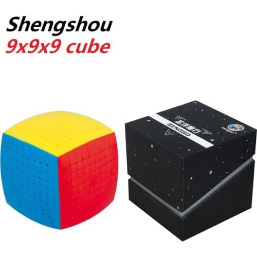Newest ShengShou 9x9x9 Magic Cube Pillowed rounded 9 layer puzzle SengSo 9x9 cubo magico Education Toys for children toy adult