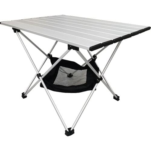 Outdoor Lightweight Portable Folding Camping Table Hiking Travel Picnic Barbecue Fishing 7075 Aluminum Alloy Table