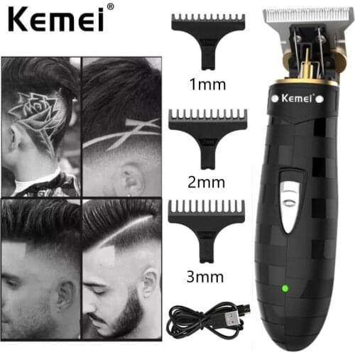 Kemei 6267B hair clipper beard hair trimmer electric rechargeable razor barber hair cutting shaving machine for man tool shaver