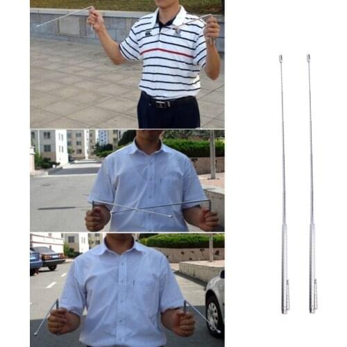 Copper Ghost Hunting Dowsing Divining Rods Detector Water Witching Lost Objects