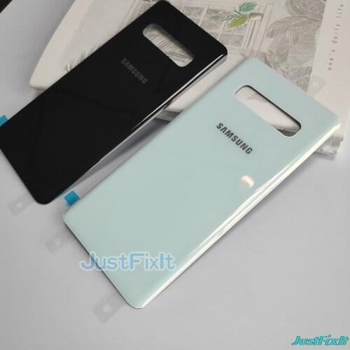Original For SAMSUNG Galaxy S10 Back Battery Cover Door Rear Glass Housing Case Replace Battery Cover